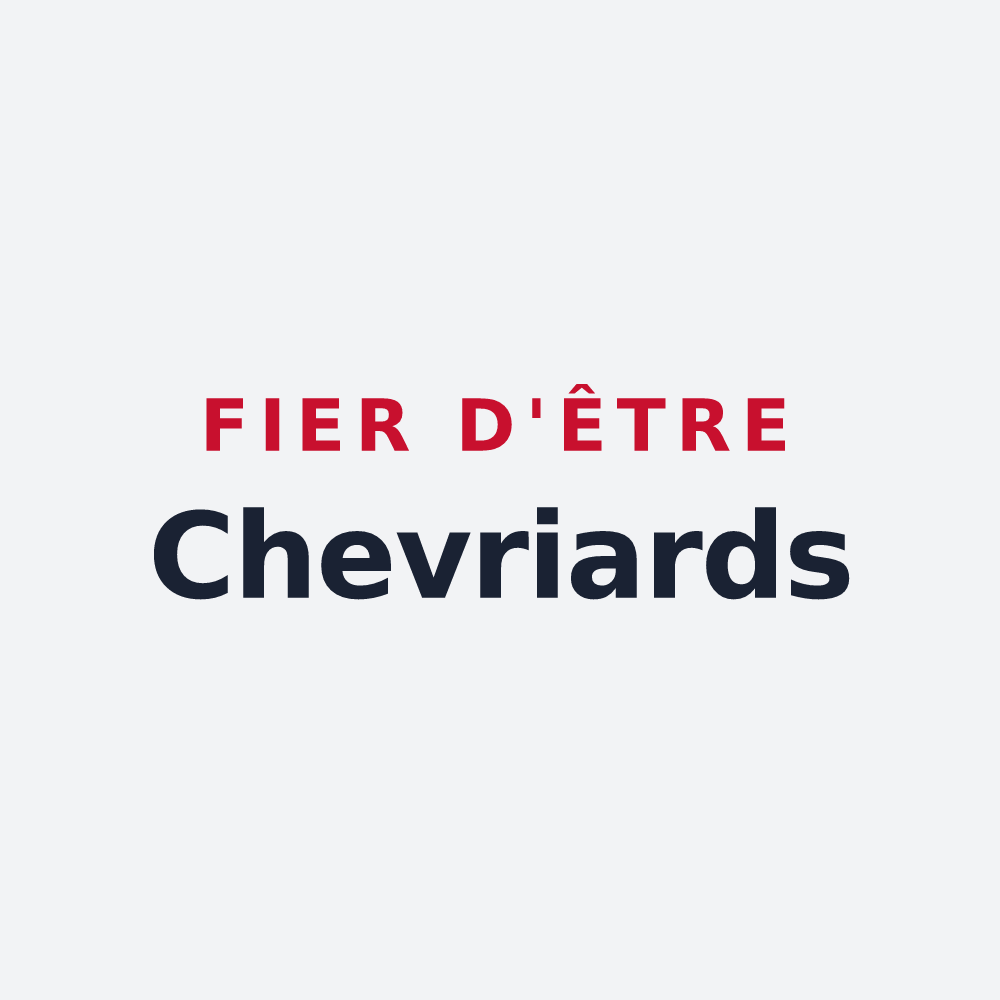 Poster « Fier d'être Chevriards » — design pour Chevry-Cossigny
