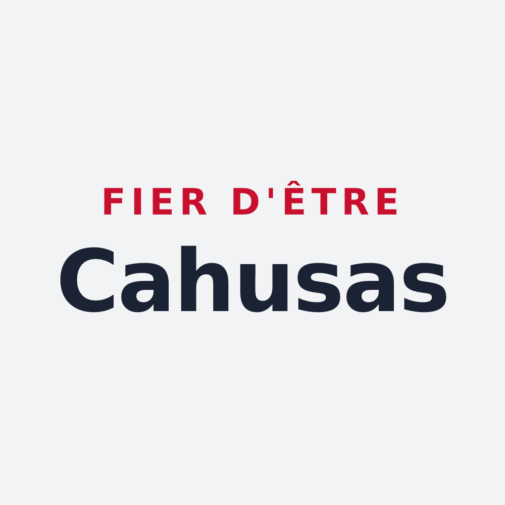 Poster « Fier d'être Cahusas » — design pour Chézy-en-Orxois