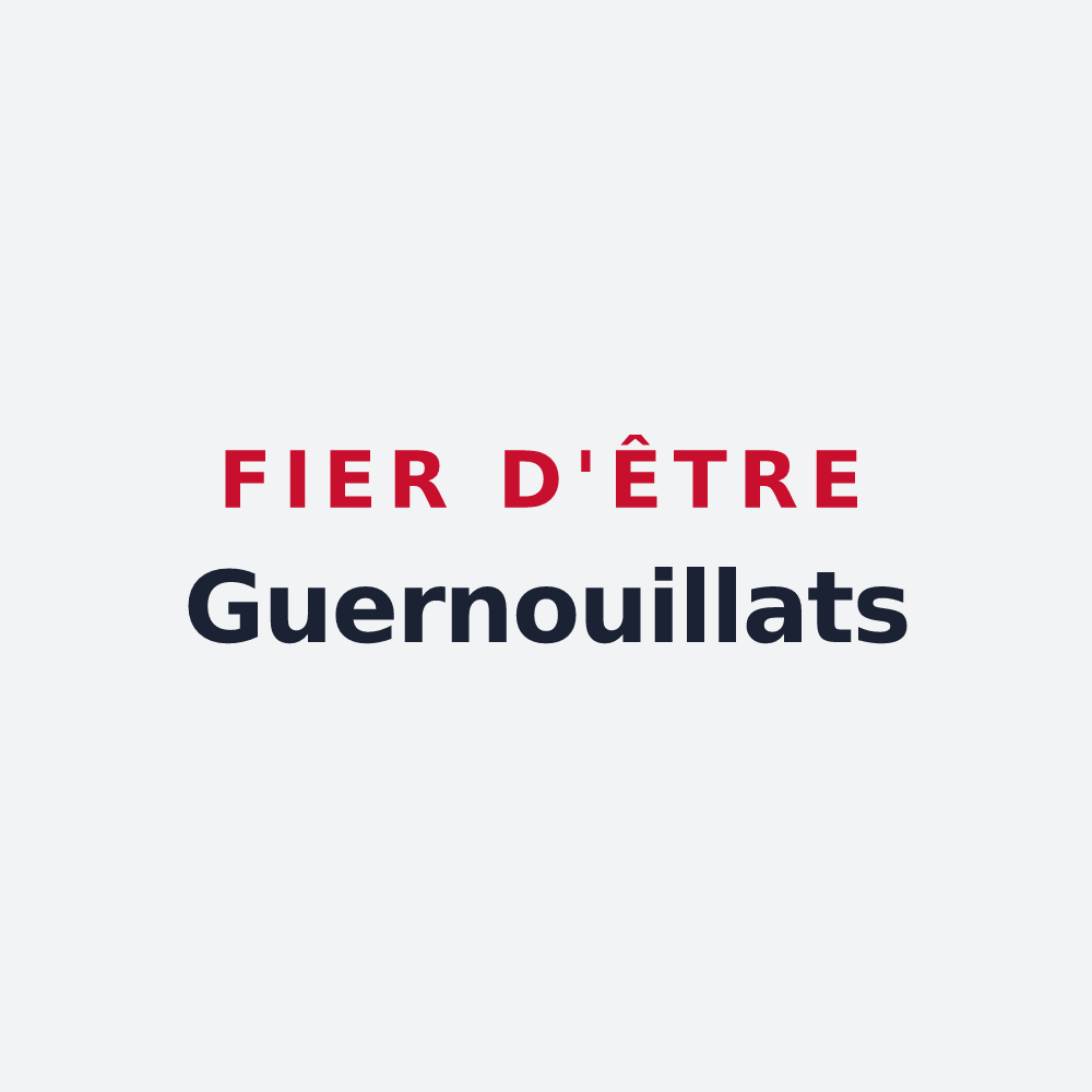 Poster « Fier d'être Guernouillats » — design pour Chézy-sur-Marne