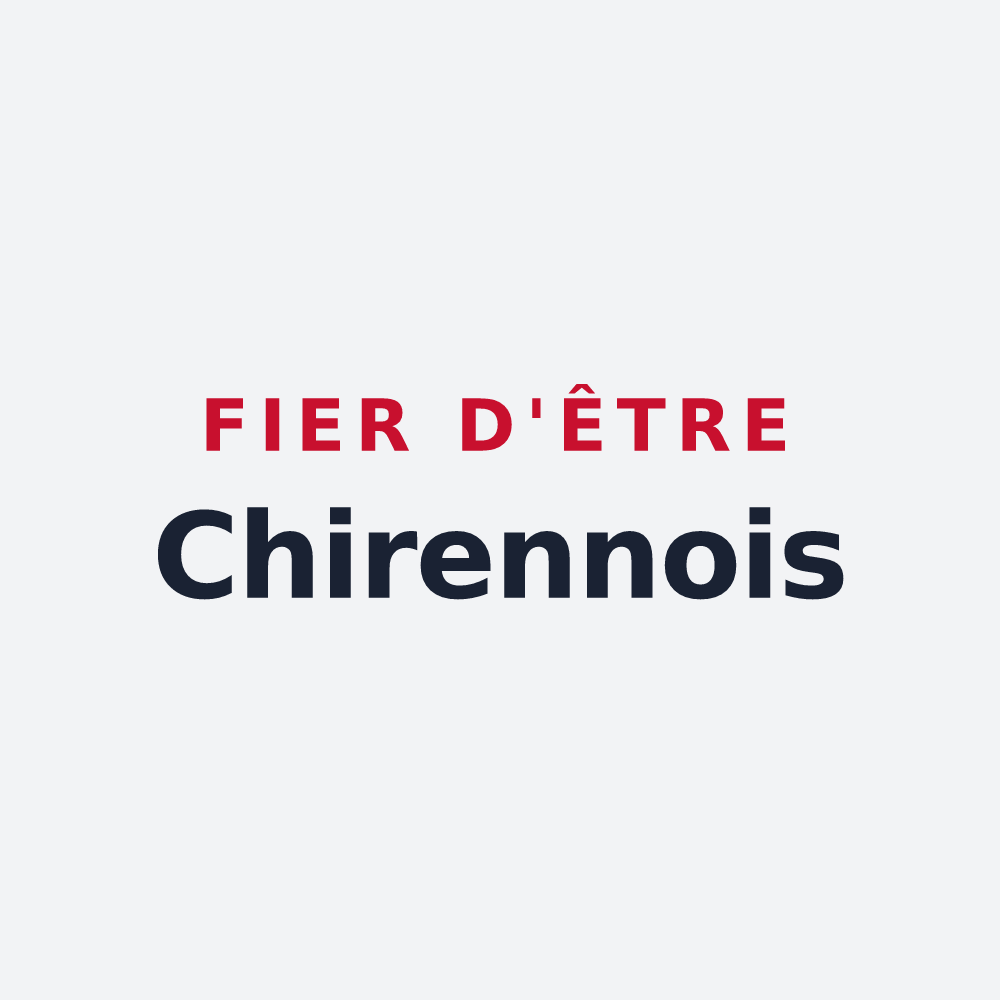 Poster « Fier d'être Chirennois » — design pour Chirens