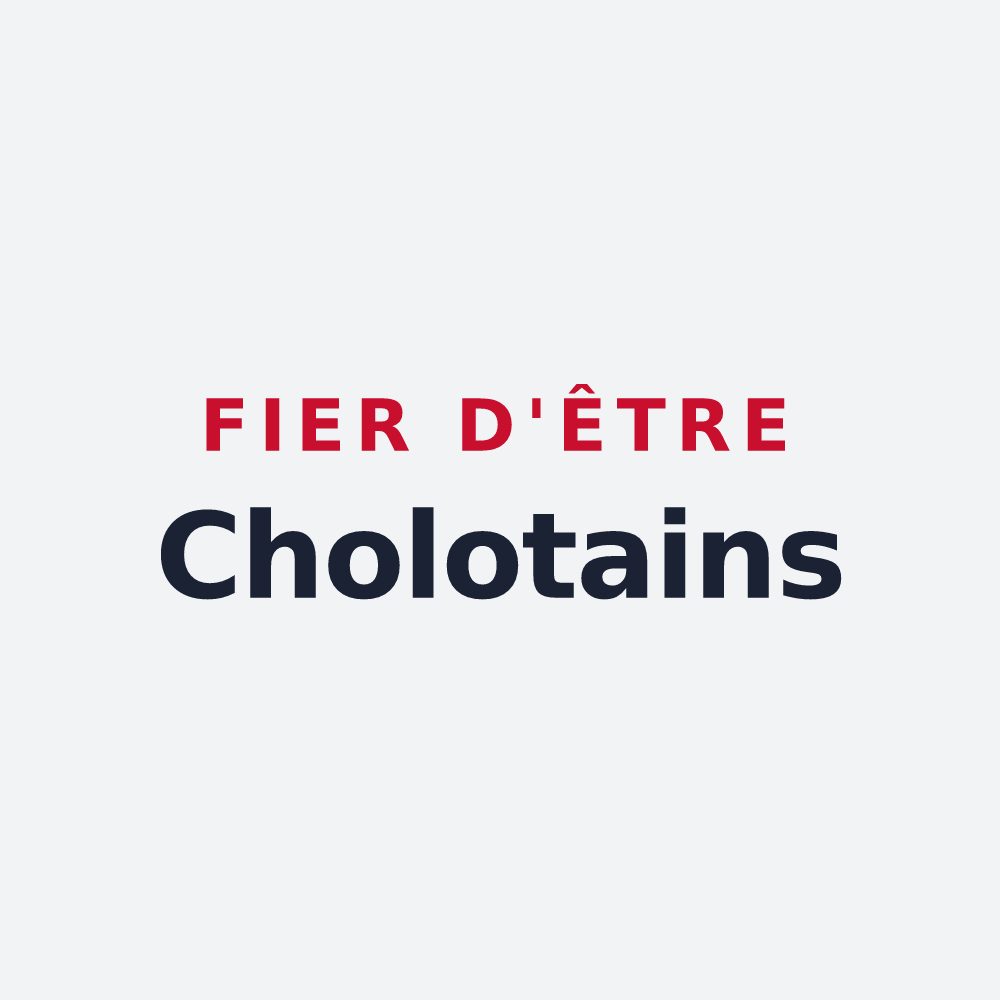 Poster « Fier d'être Cholotains » — design pour Choloy-Ménillot