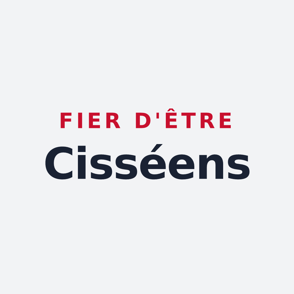 Poster « Fier d'être Cisséens » — design pour Cissé