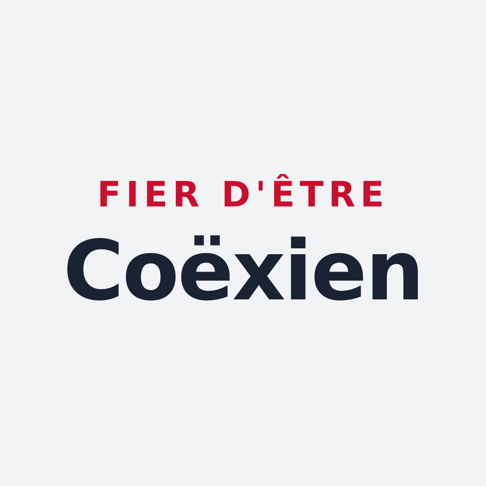 Poster « Fier d'être Coëxien » — design pour Coëx