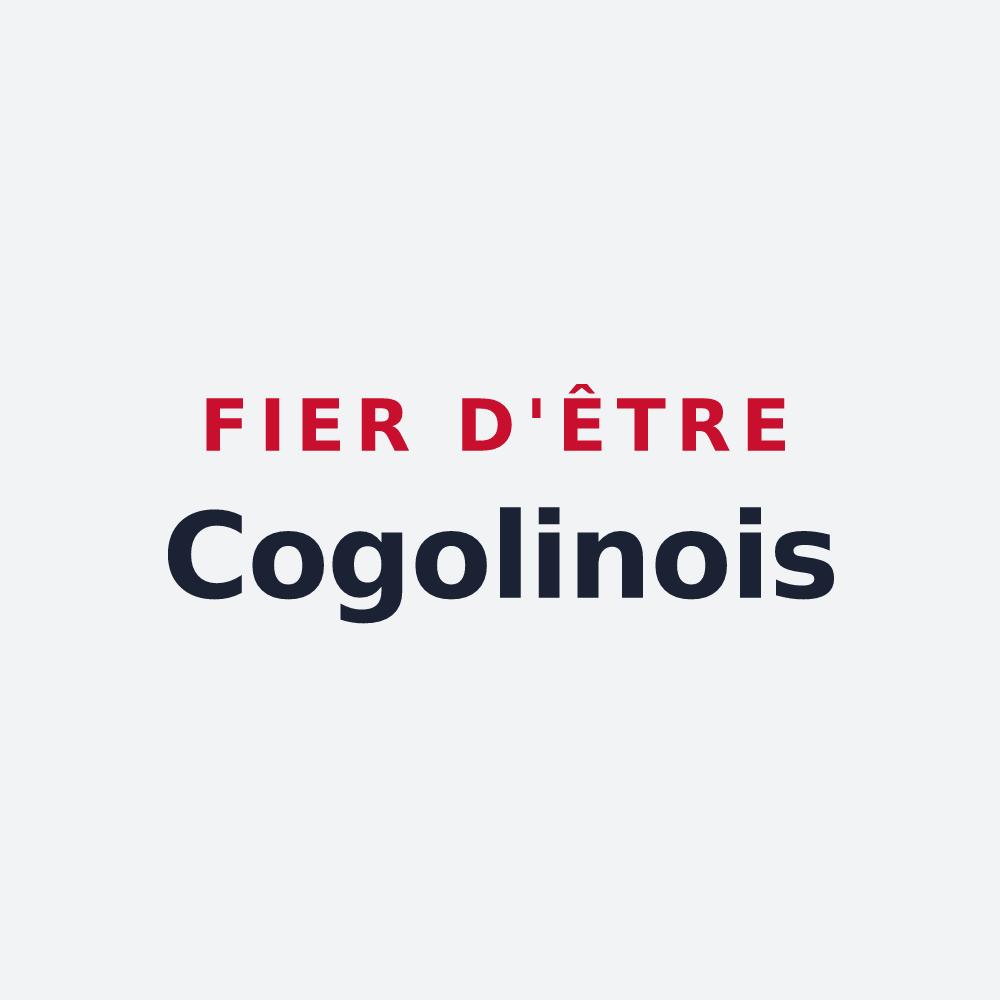 Poster « Fier d'être Cogolinois » — design pour Cogolin