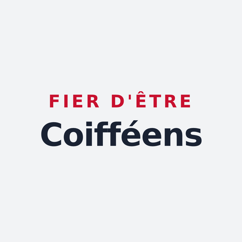 Poster « Fier d'être Coifféens » — design pour Coiffy-le-Bas