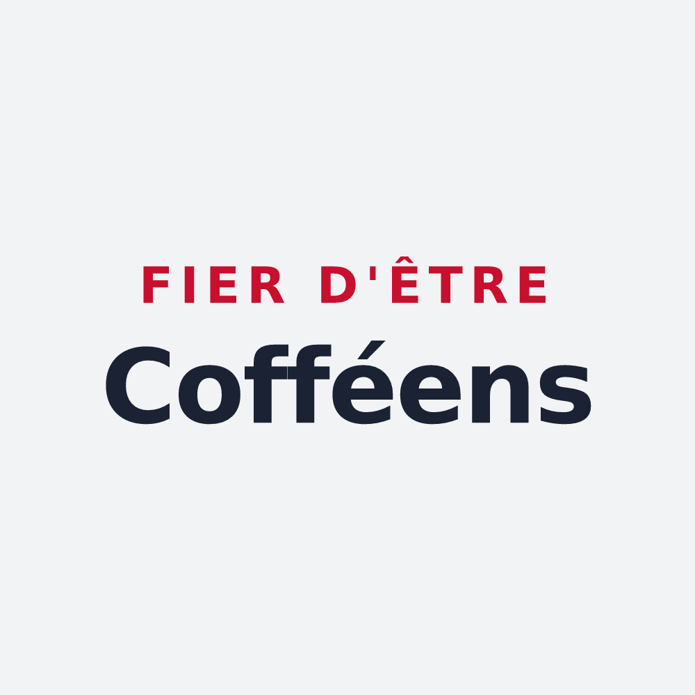 Poster « Fier d'être Cofféens » — design pour Coiffy-le-Haut