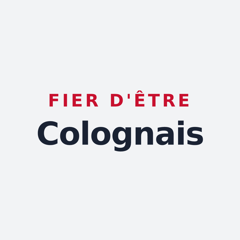 Poster « Fier d'être Colognais » — design pour Cologne