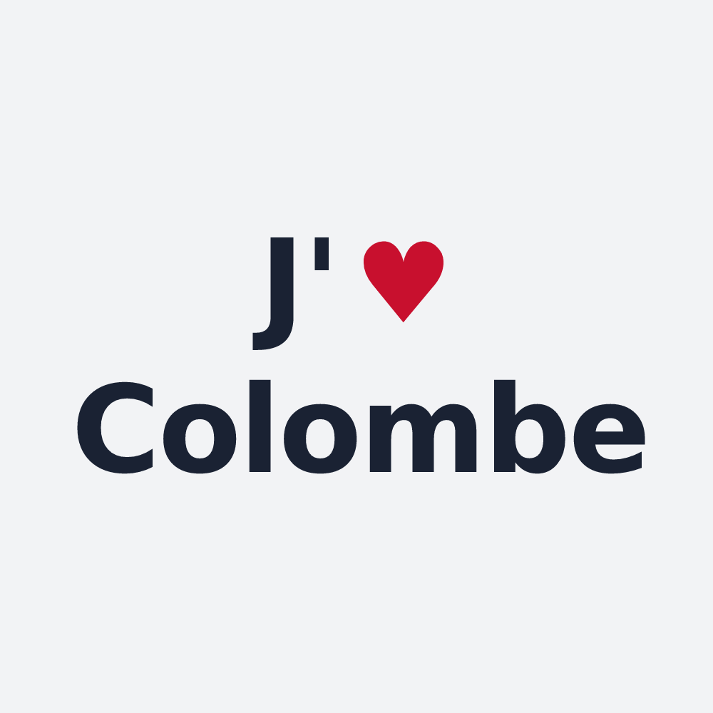 Poster personnalisé Colombe — design J'aime Colombe