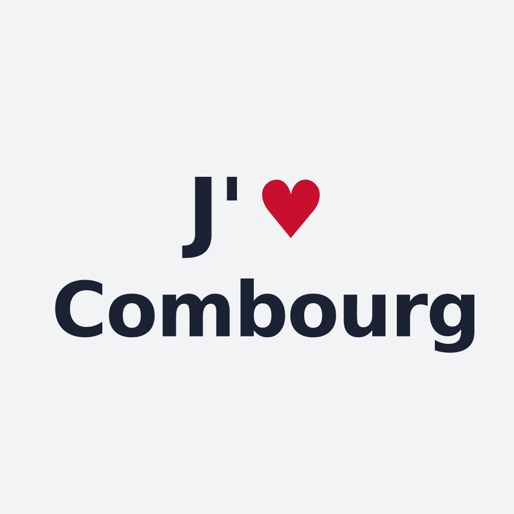 Poster personnalisé Combourg — design J'aime Combourg
