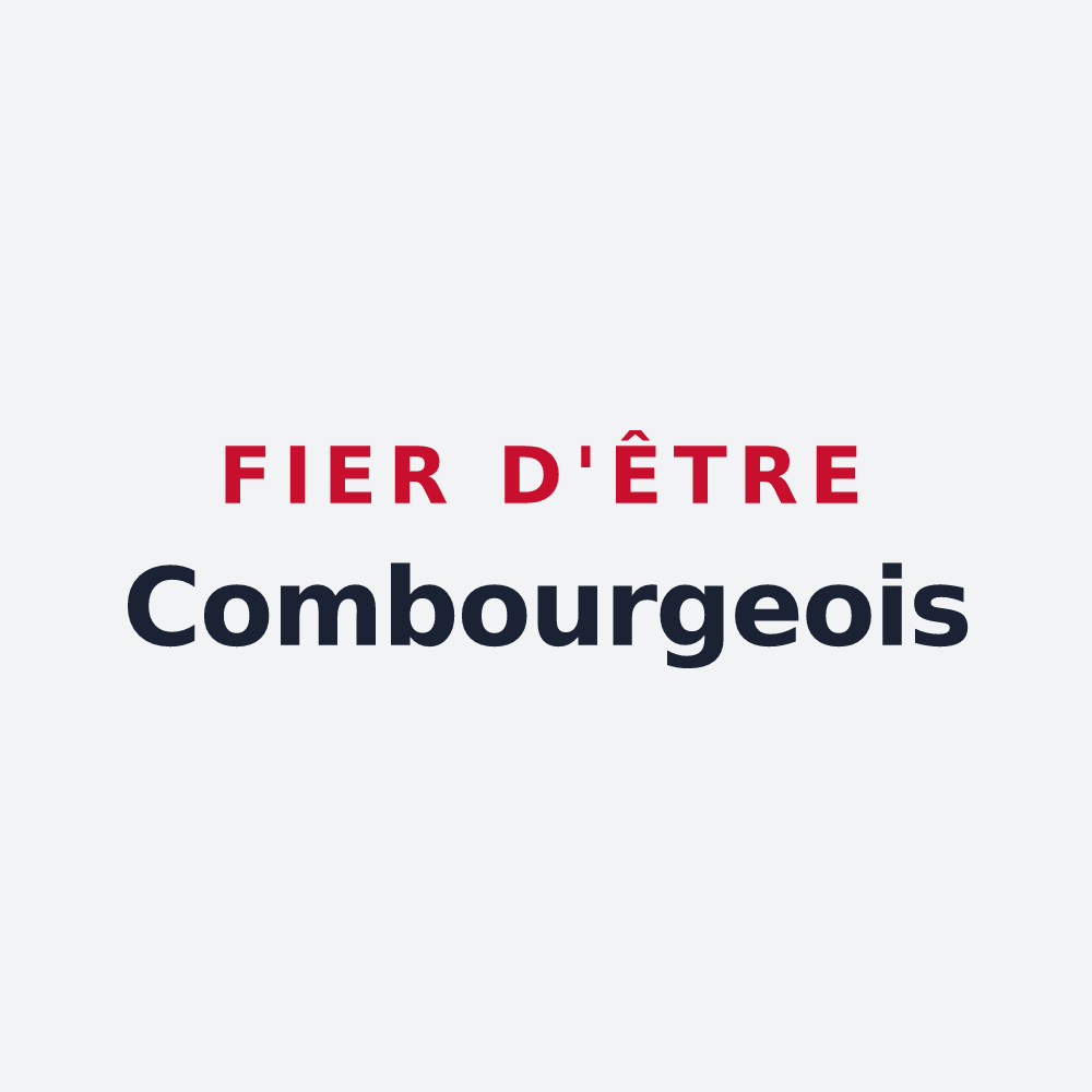 Poster « Fier d'être Combourgeois » — design pour Combourg