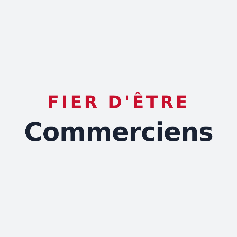 Poster « Fier d'être Commerciens » — design pour Commercy