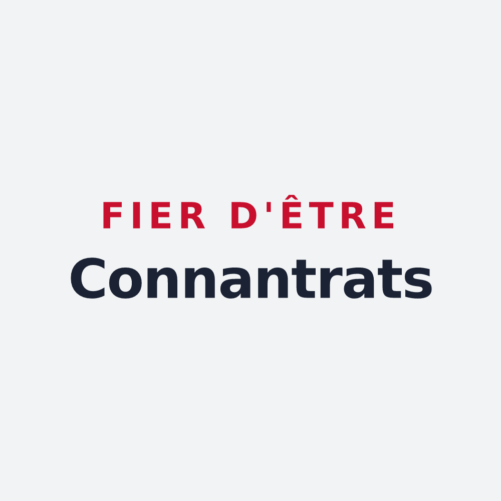 Poster « Fier d'être Connantrats » — design pour Connantre