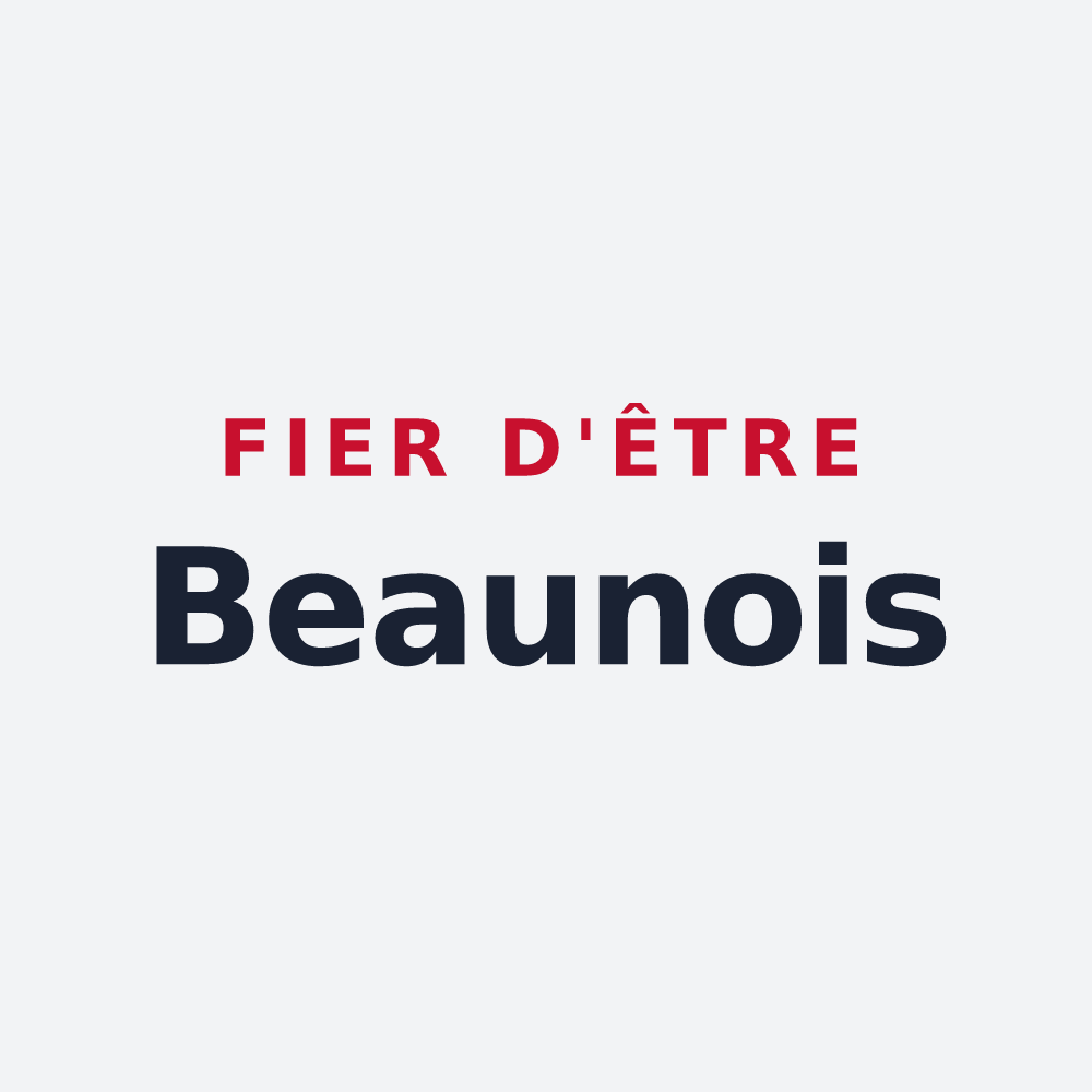Poster « Fier d'être Beaunois » — design pour Corberon