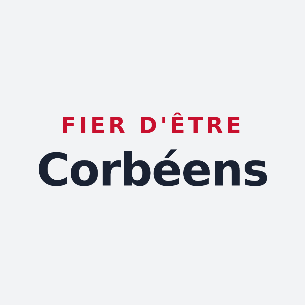 Poster « Fier d'être Corbéens » — design pour Corbie
