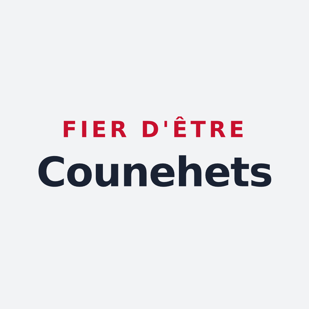 Poster « Fier d'être Counehets » — design pour Cornimont