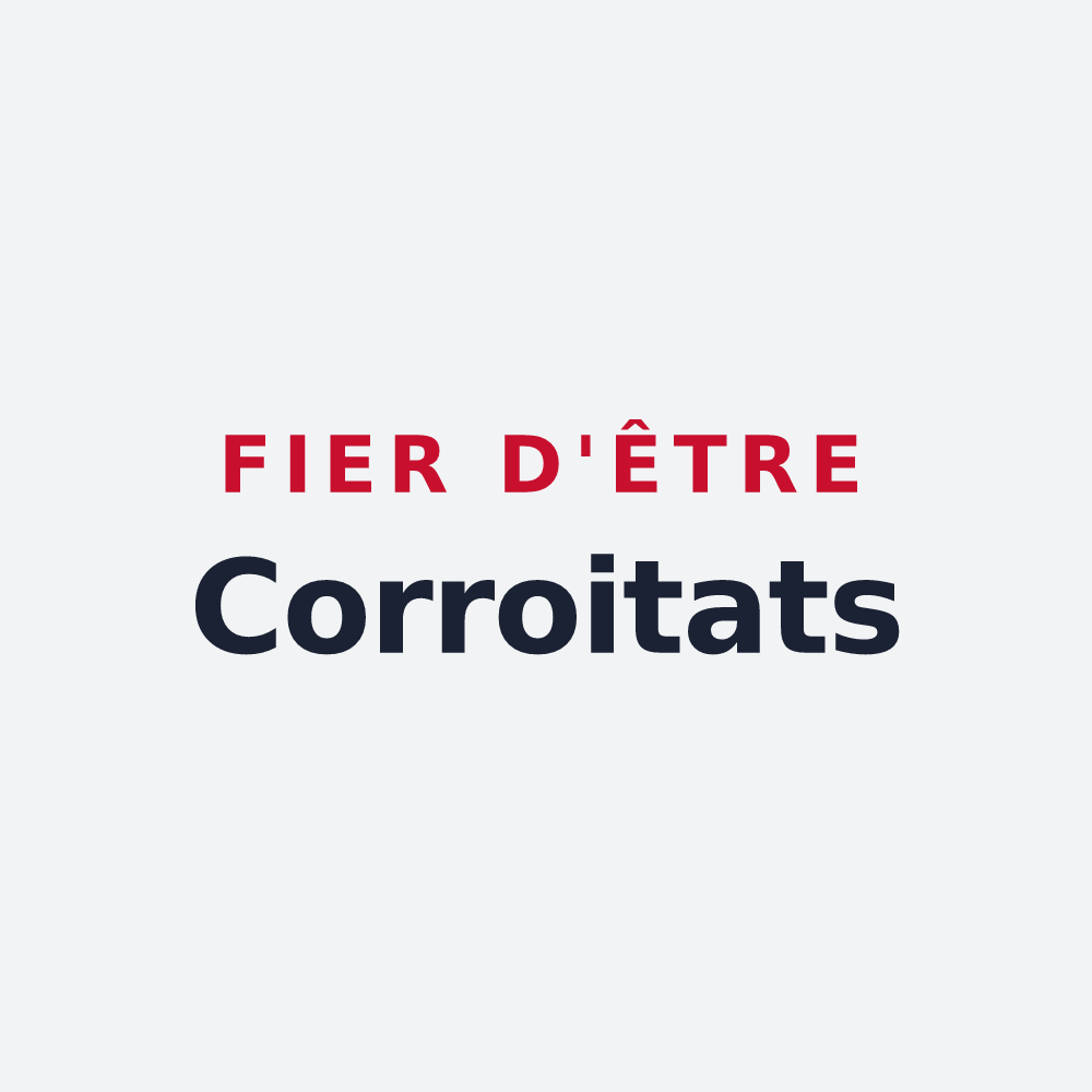 Poster « Fier d'être Corroitats » — design pour Corroy