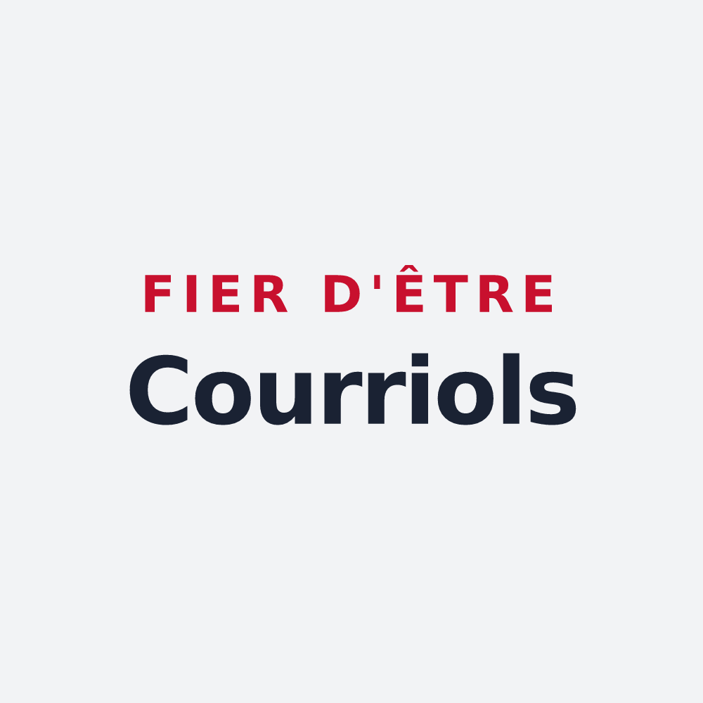 Poster « Fier d'être Courriols » — design pour Courry