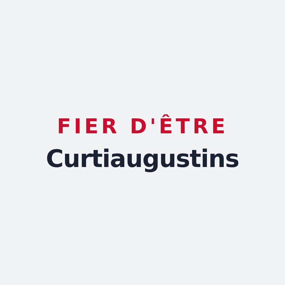 Poster « Fier d'être Curtiaugustins » — design pour Courtaoult
