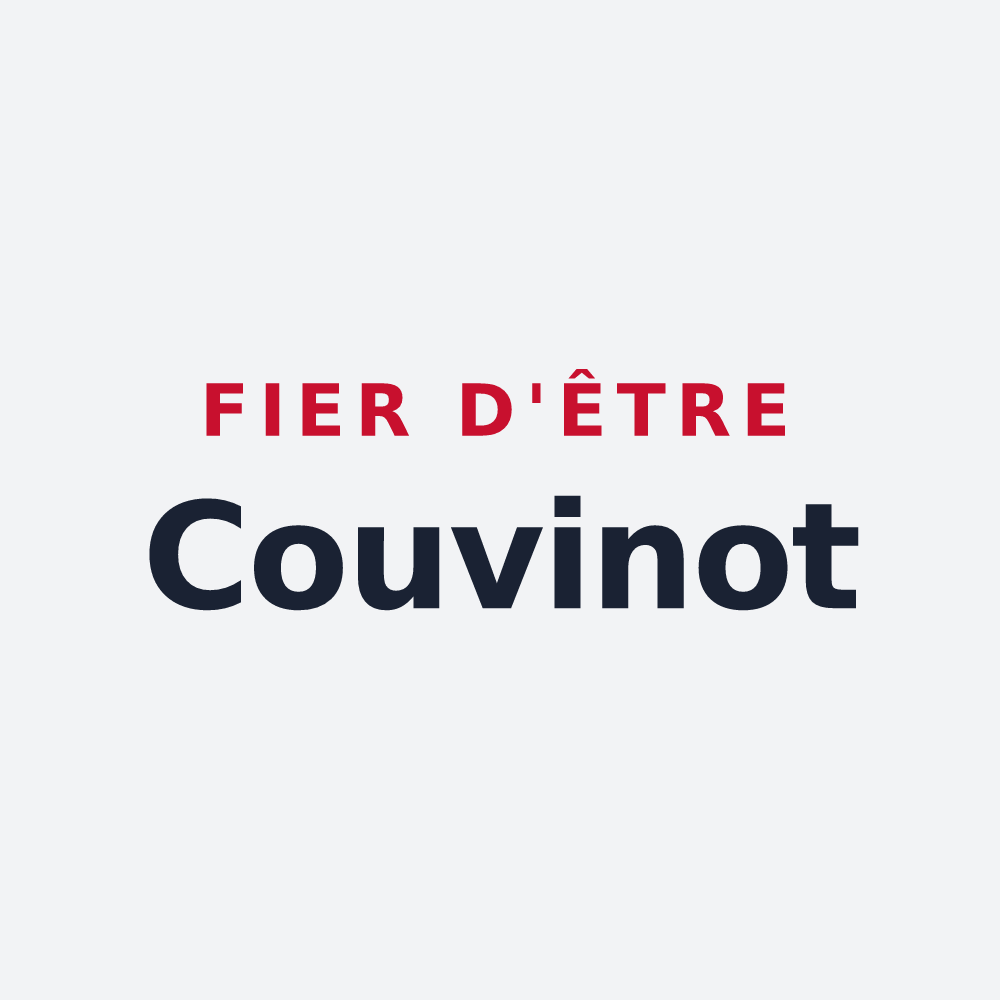 Poster « Fier d'être Couvinot » — design pour Couvains