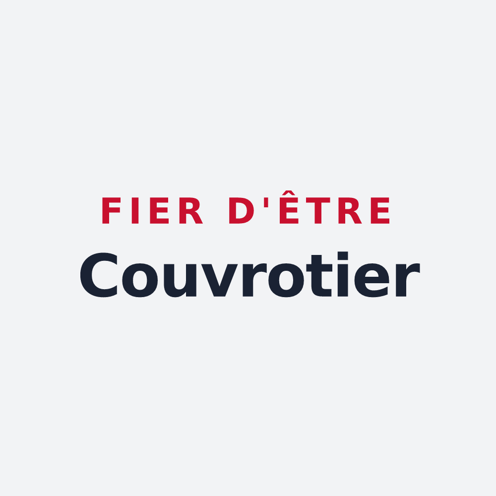 Poster « Fier d'être Couvrotier » — design pour Couvrot
