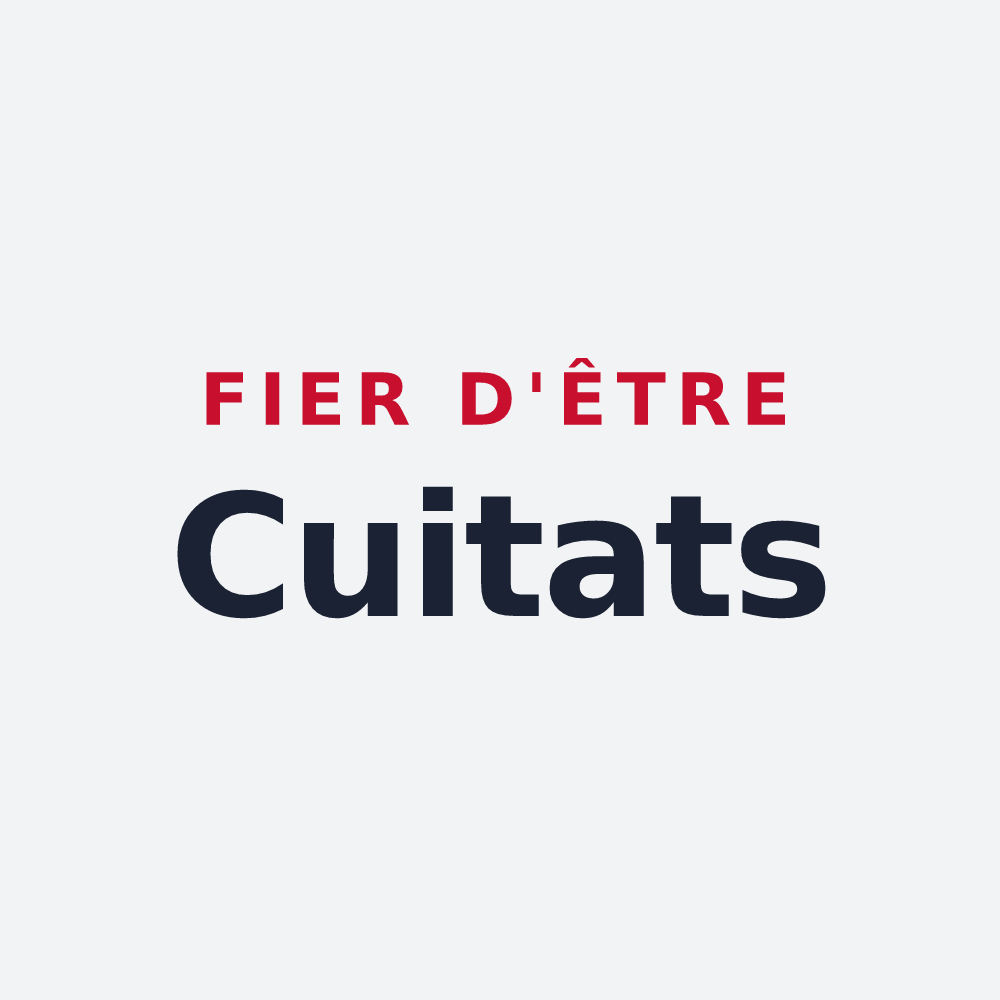 Poster « Fier d'être Cuitats » — design pour Cuis