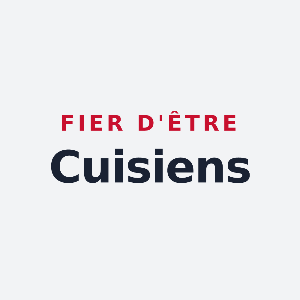 Poster « Fier d'être Cuisiens » — design pour Cuise-la-Motte