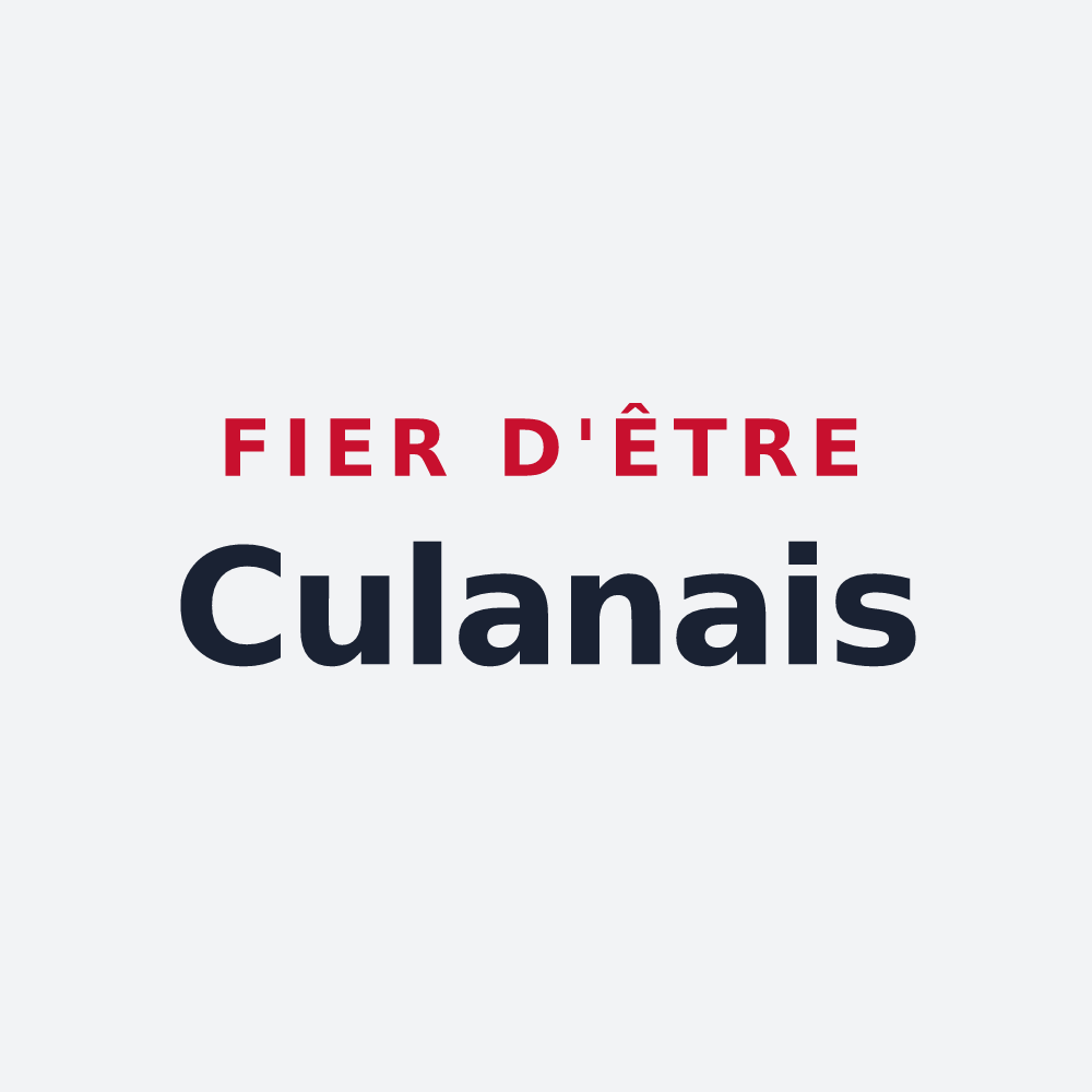 Poster « Fier d'être Culanais » — design pour Culan