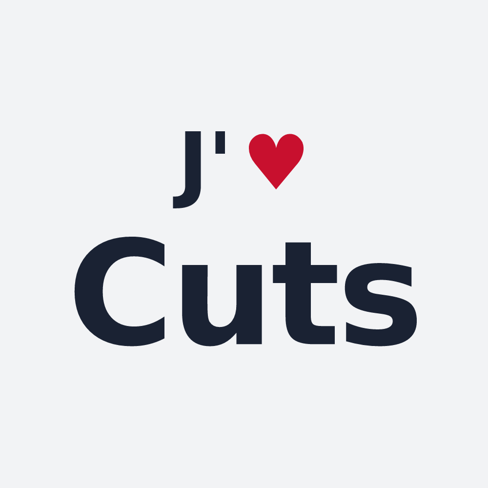 Poster personnalisé Cuts — design J'aime Cuts