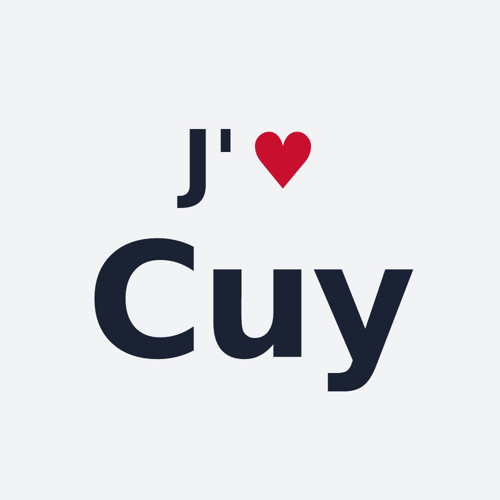 Poster personnalisé Cuy — design J'aime Cuy