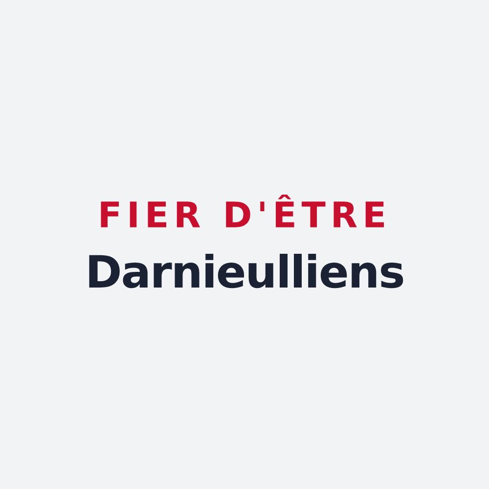 Poster « Fier d'être Darnieulliens » — design pour Darnieulles