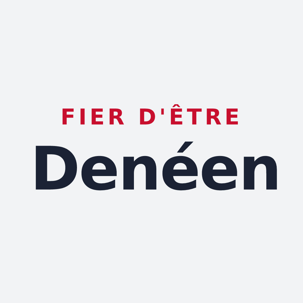 Poster « Fier d'être Denéen » — design pour Denée