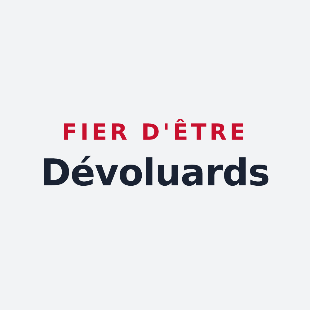 Poster « Fier d'être Dévoluards » — design pour Dévoluy