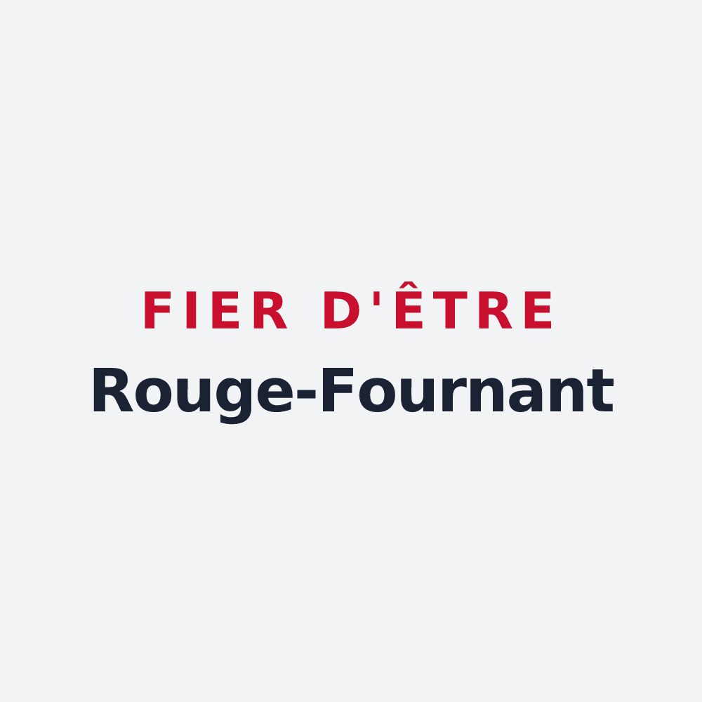 Poster « Fier d'être Rouge-Fournant » — design pour Deycimont