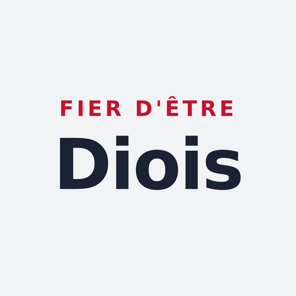 Poster « Fier d'être Diois » — design pour Die