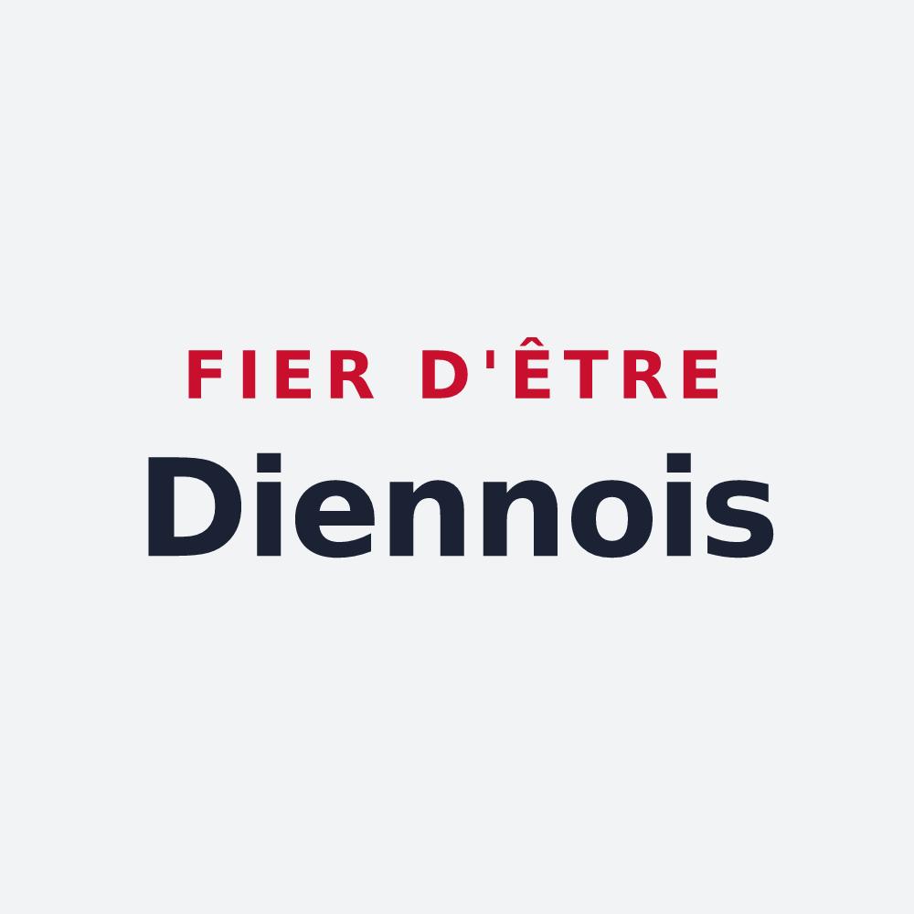 Poster « Fier d'être Diennois » — design pour Dienné