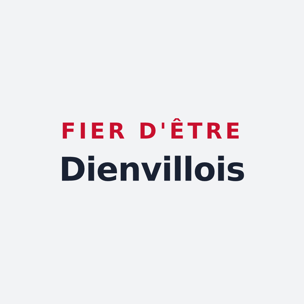 Poster « Fier d'être Dienvillois » — design pour Dienville