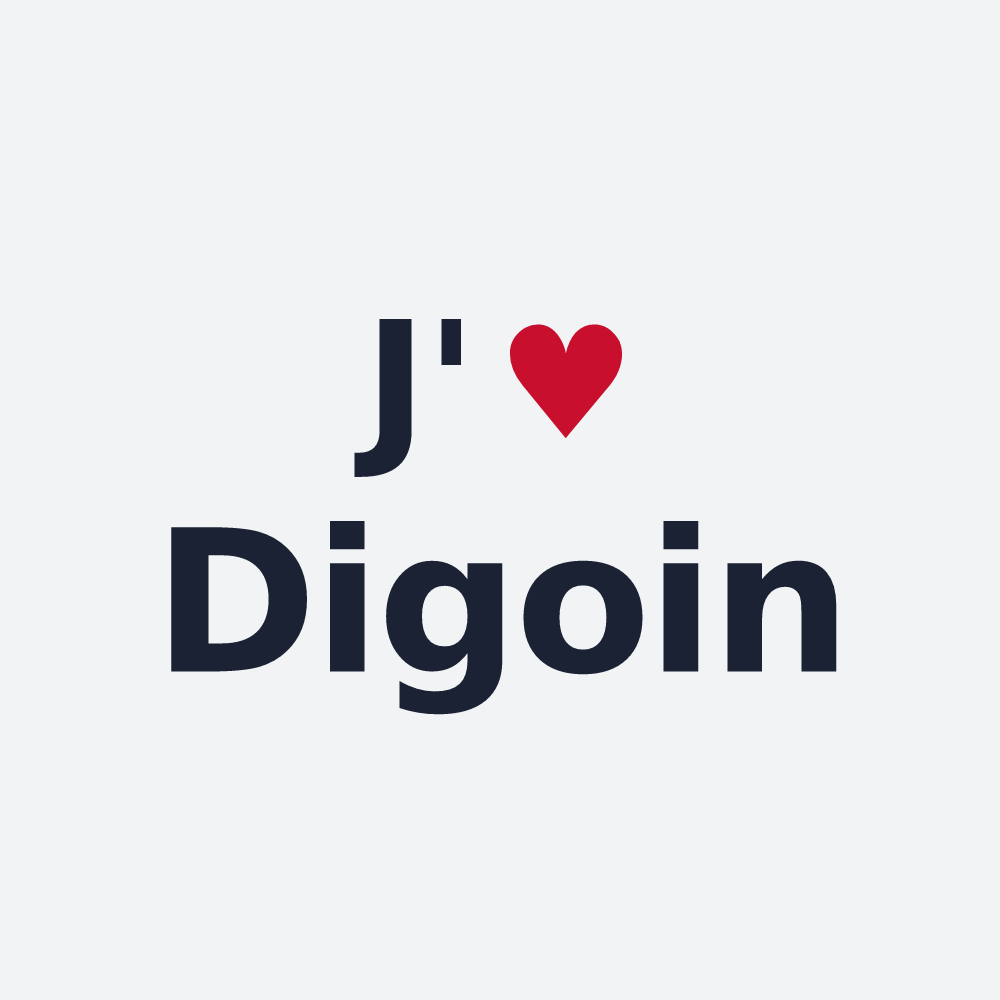 Poster personnalisé Digoin — design J'aime Digoin