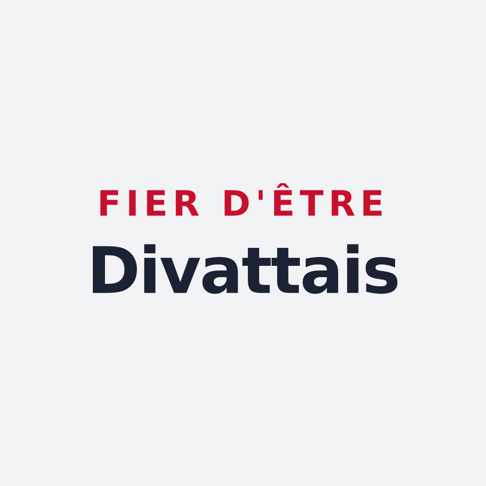 Poster « Fier d'être Divattais » — design pour Divatte-sur-Loire