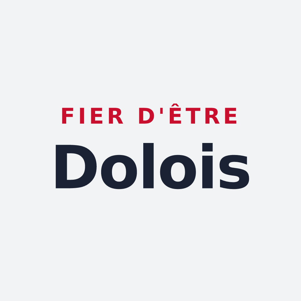 Poster « Fier d'être Dolois » — design pour Dole