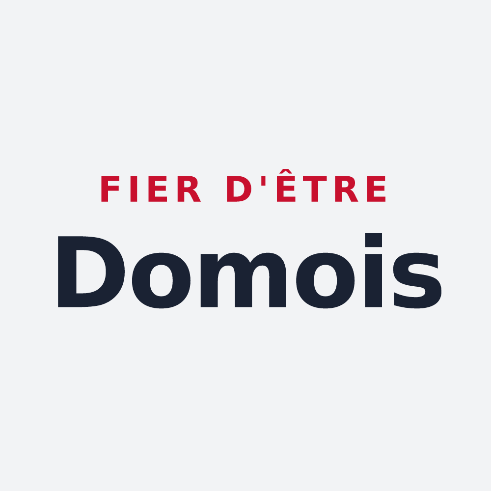 Poster « Fier d'être Domois » — design pour Dom-le-Mesnil