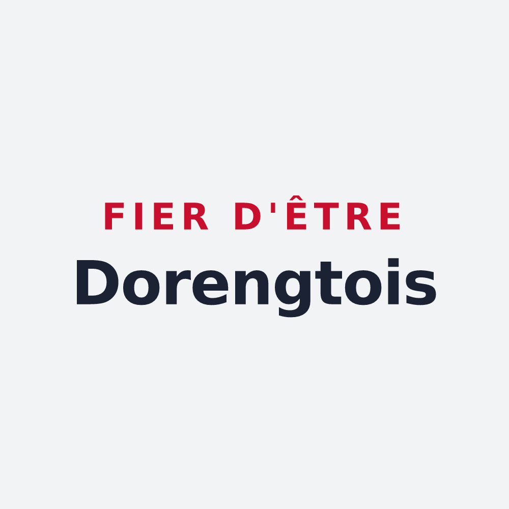 Poster « Fier d'être Dorengtois » — design pour Dorengt