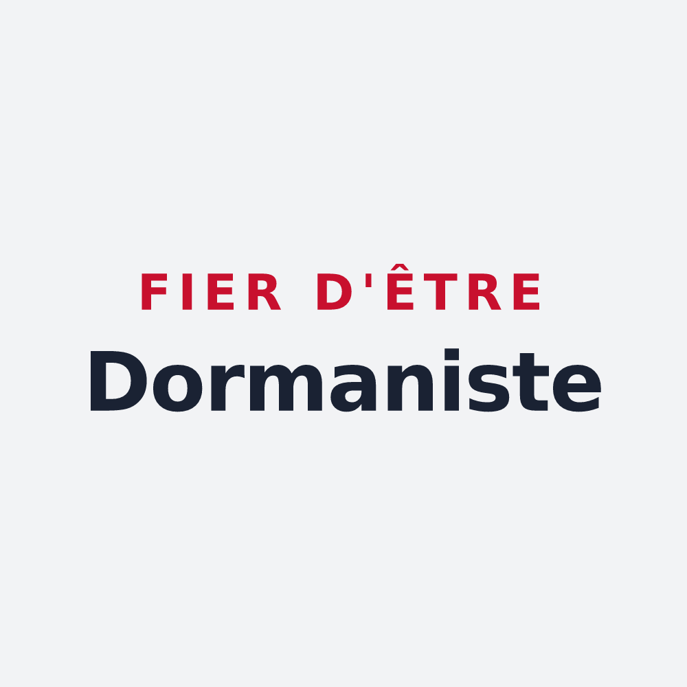 Poster « Fier d'être Dormaniste » — design pour Dormans