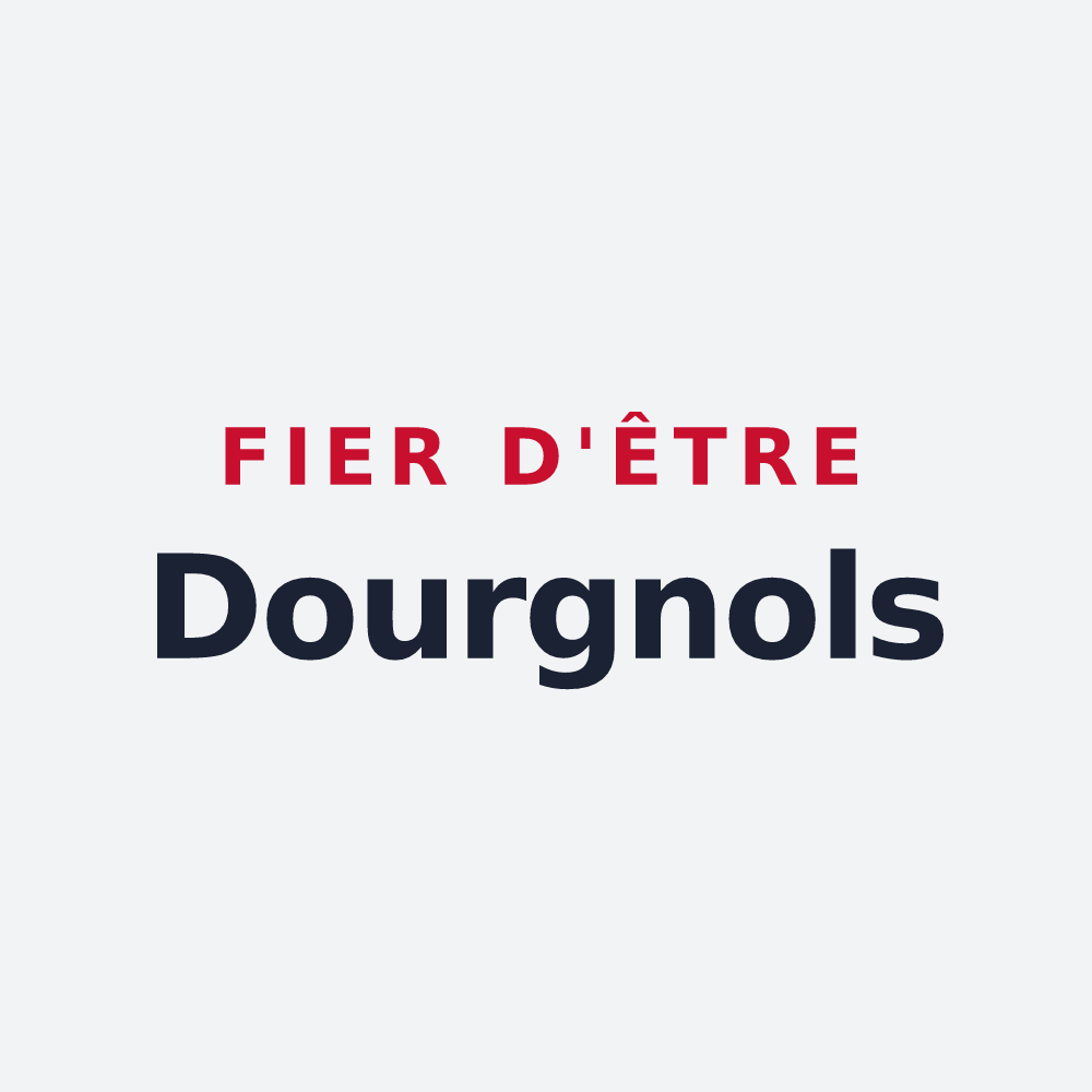 Poster « Fier d'être Dourgnols » — design pour Dourgne