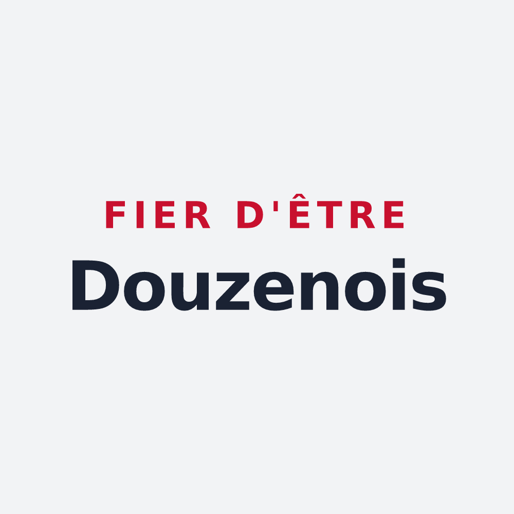 Poster « Fier d'être Douzenois » — design pour Douzens