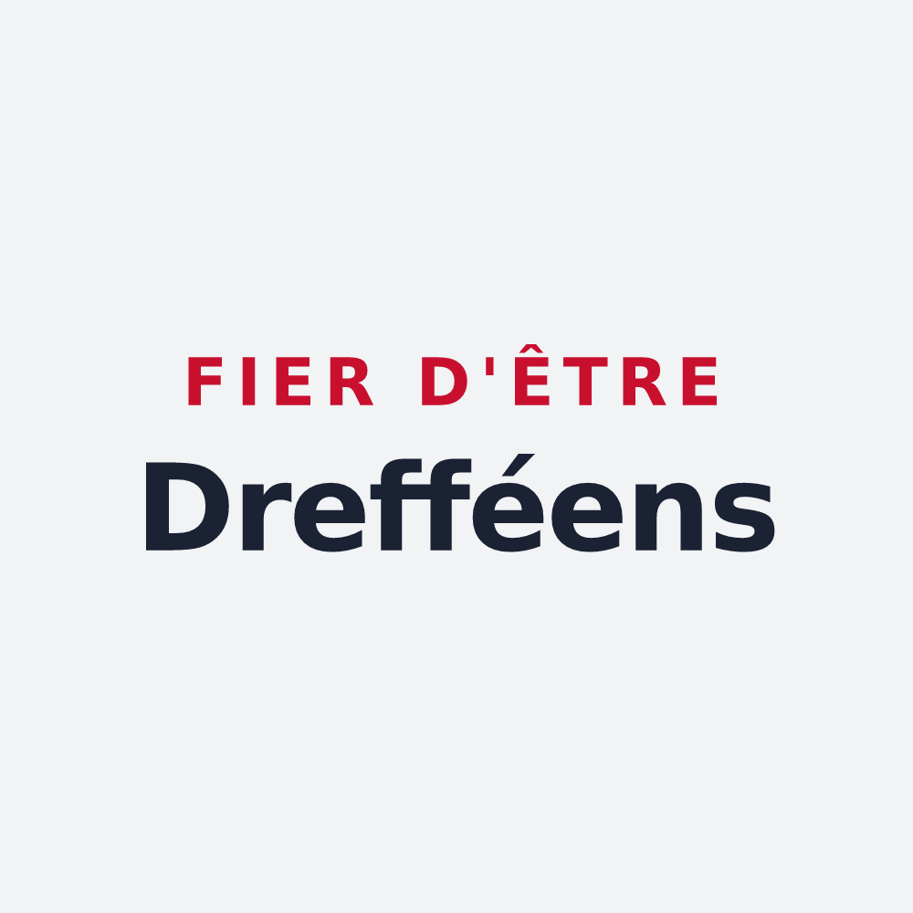 Poster « Fier d'être Drefféens » — design pour Drefféac