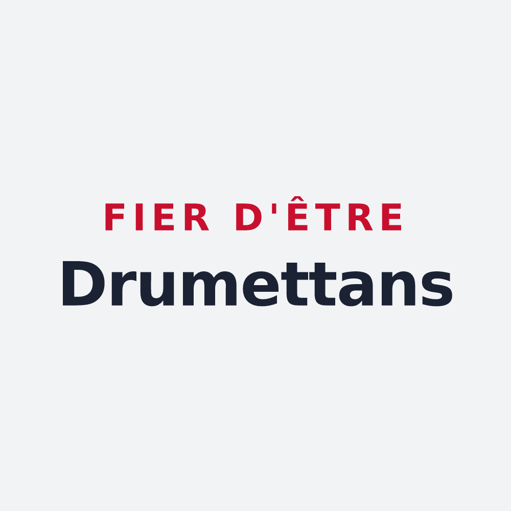 Poster « Fier d'être Drumettans » — design pour Drumettaz-Clarafond