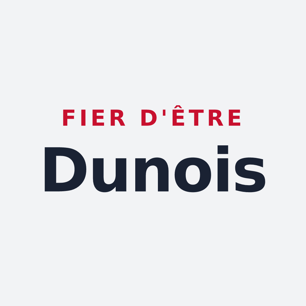 Poster « Fier d'être Dunois » — design pour Dunes