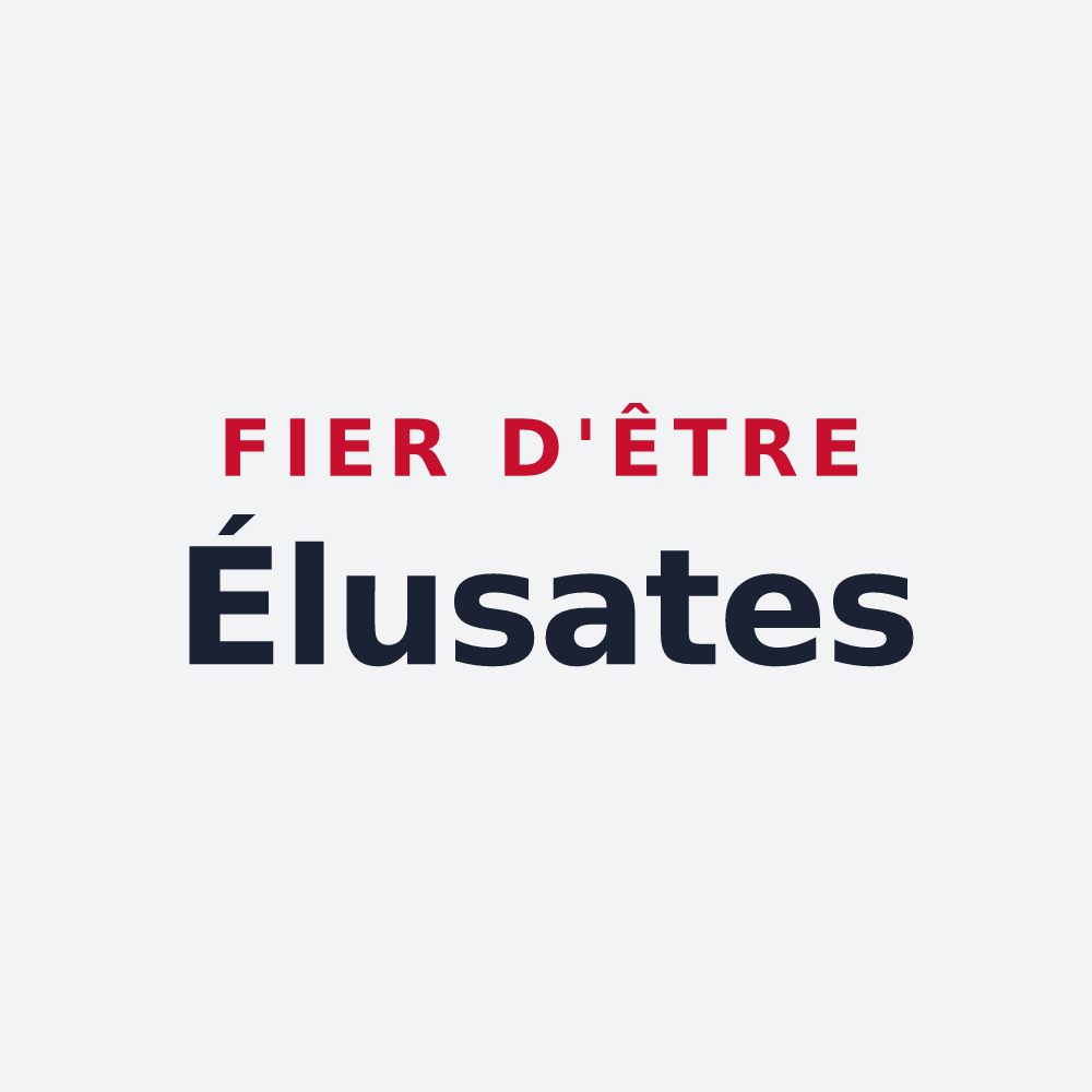 Poster « Fier d'être Élusates » — design pour Eauze