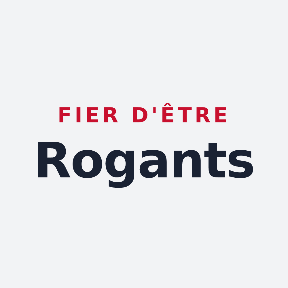Poster « Fier d'être Rogants » — design pour Échilleuses