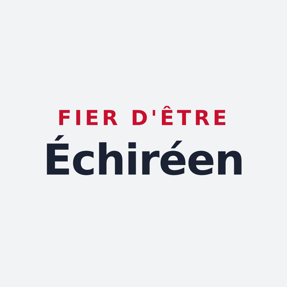 Poster « Fier d'être Échiréen » — design pour Échiré